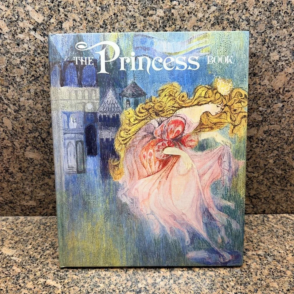 Vintage The Princess Book Ida Chittum Rand McNally 1974 Illustrated Hardcover